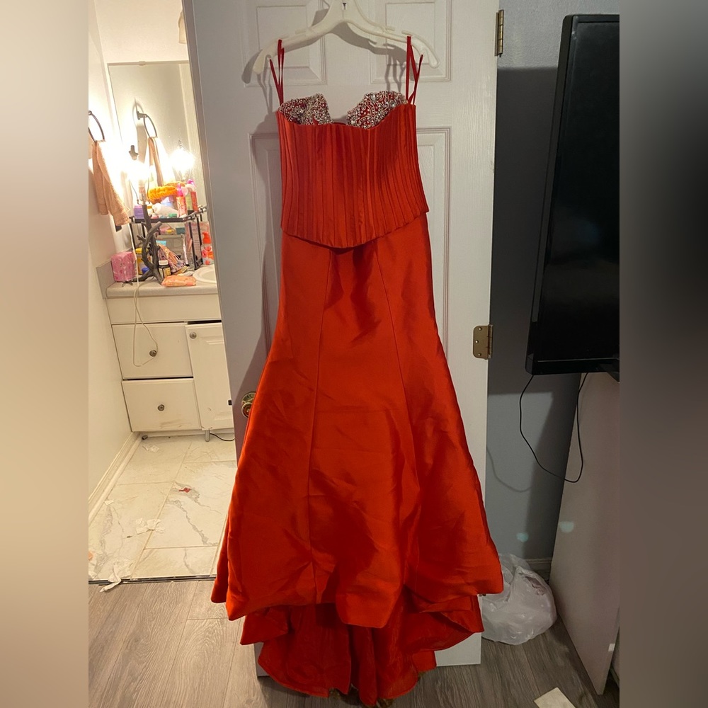 Sherri Hill two piece prom dress